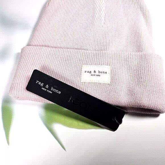 NWT rag & bone beanie lilac color - Picture 5 of 6